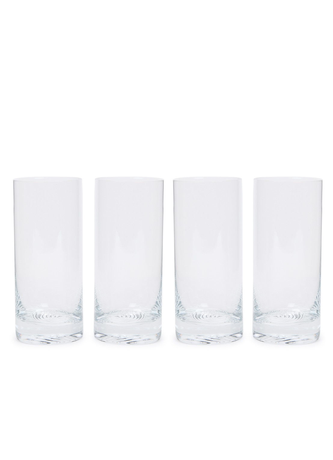 Schott Zwiesel Echo longdrinkglas 48 cl set van 4 - voorkant transparant