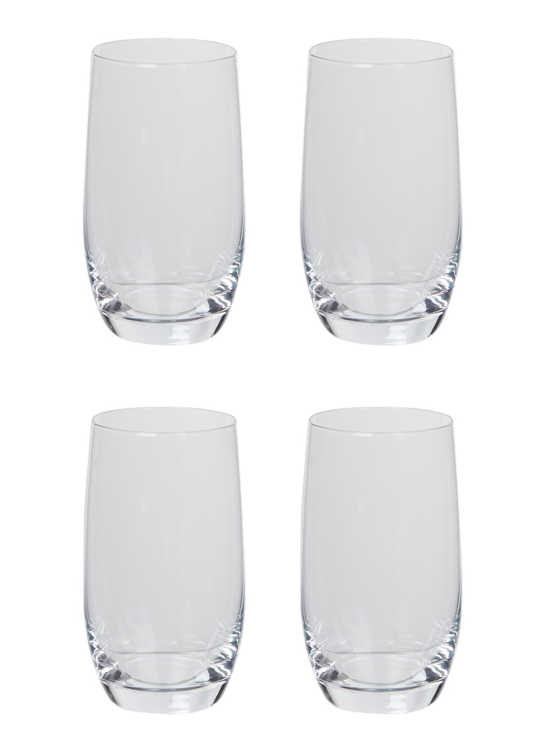 Schott Zwiesel For You bierglas 33 cl set van 4 - voorkant transparant
