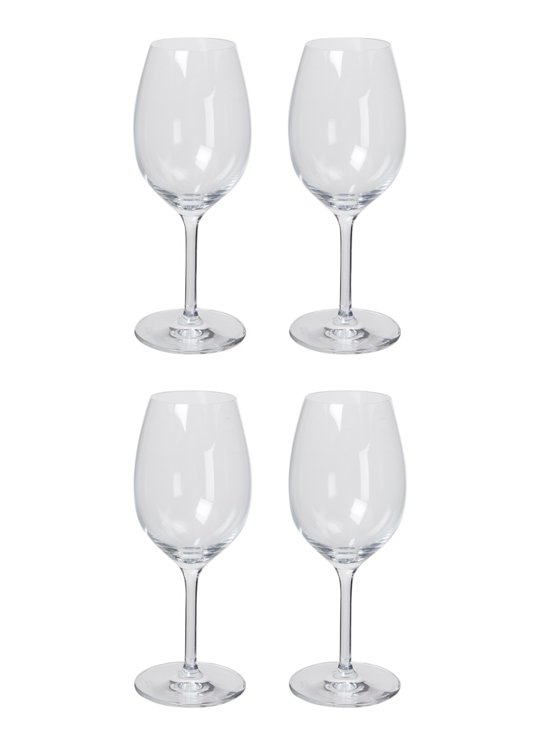Schott Zwiesel For You Chardonnay witte wijnglas 37 cl set van 4 - voorkant transparant