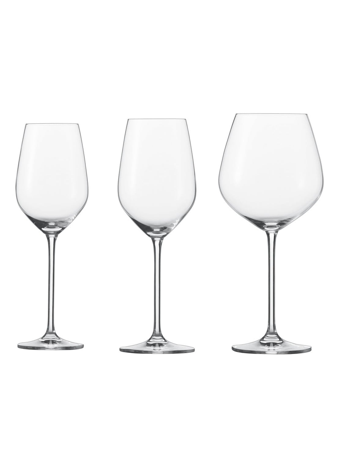 Schott Zwiesel Fortissimo glazenset 18-delig - voorkant 2 transparant