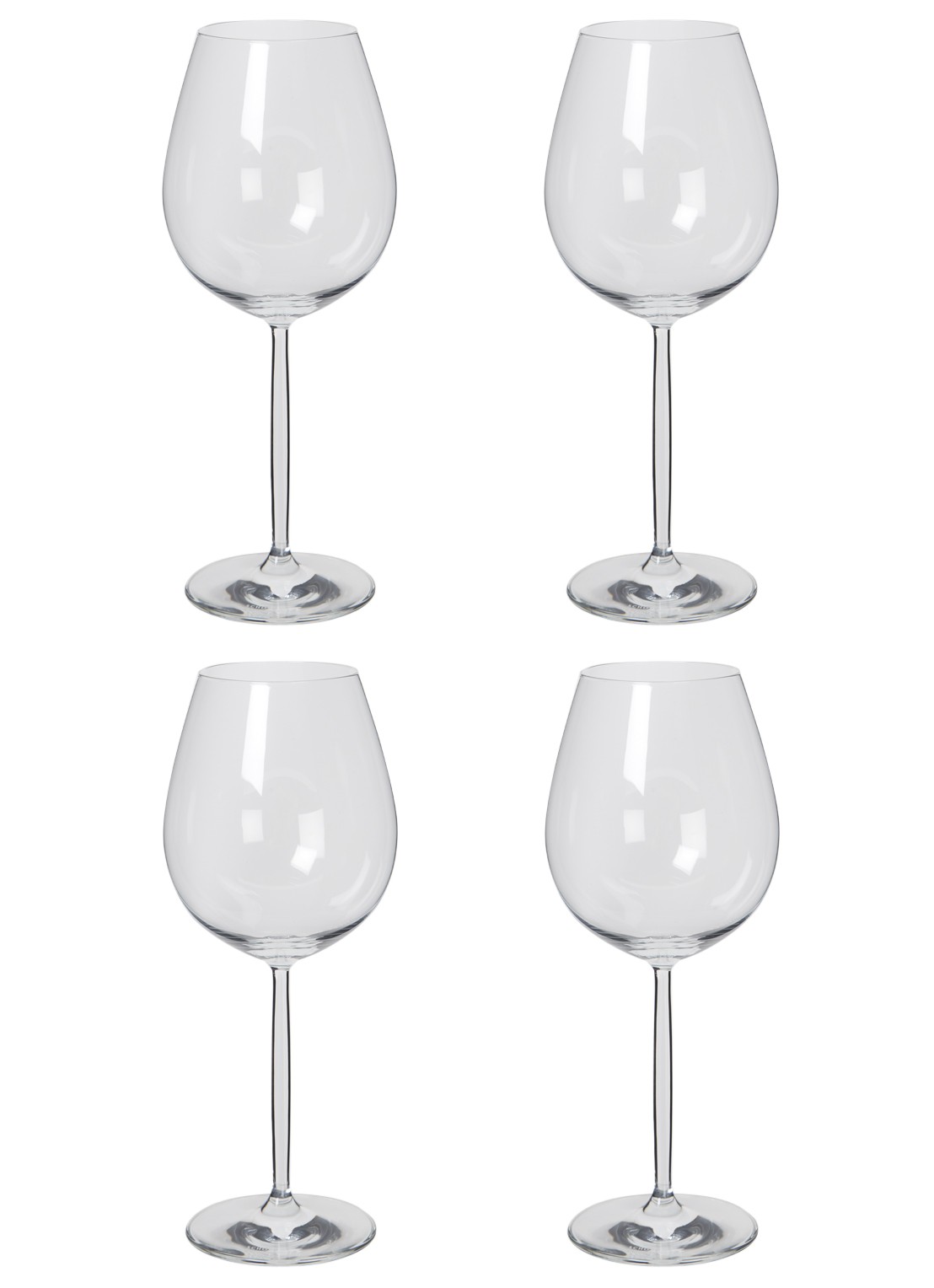 Schott Zwiesel Muse Allround wijnglas 61 cl set van 4 - voorkant 2 transparant