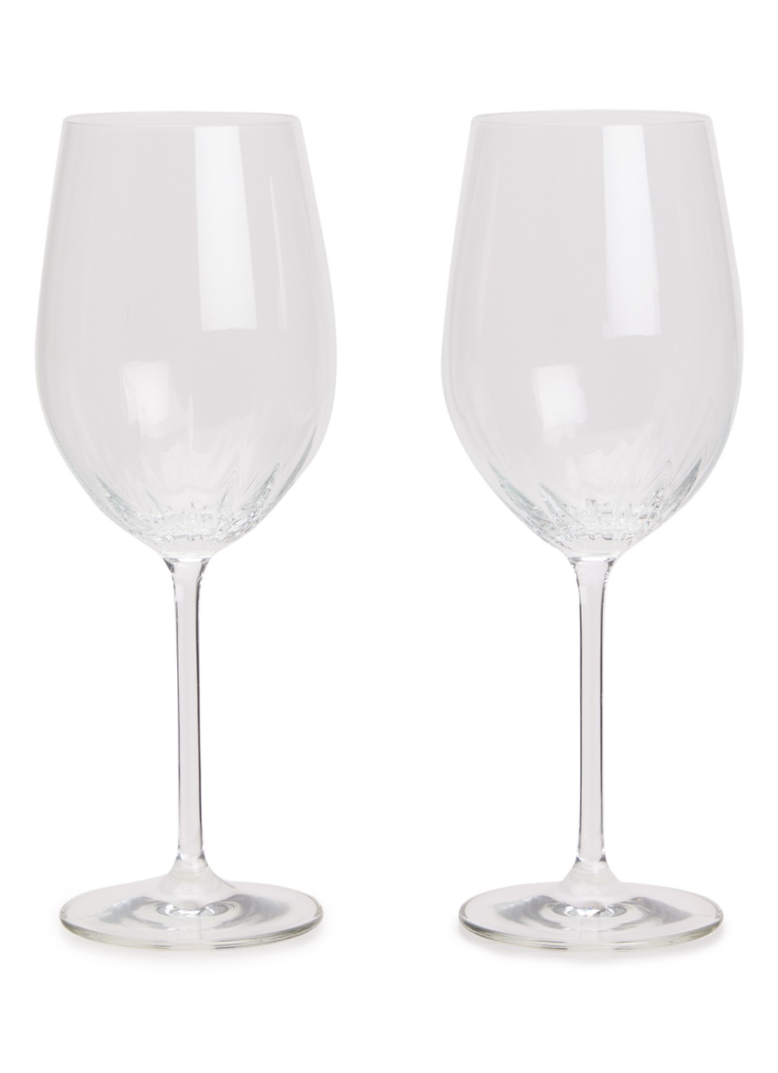 Schott Zwiesel Prizma Bordeaux rode wijnglas 56 cl set van 2 - voorkant 2 transparant