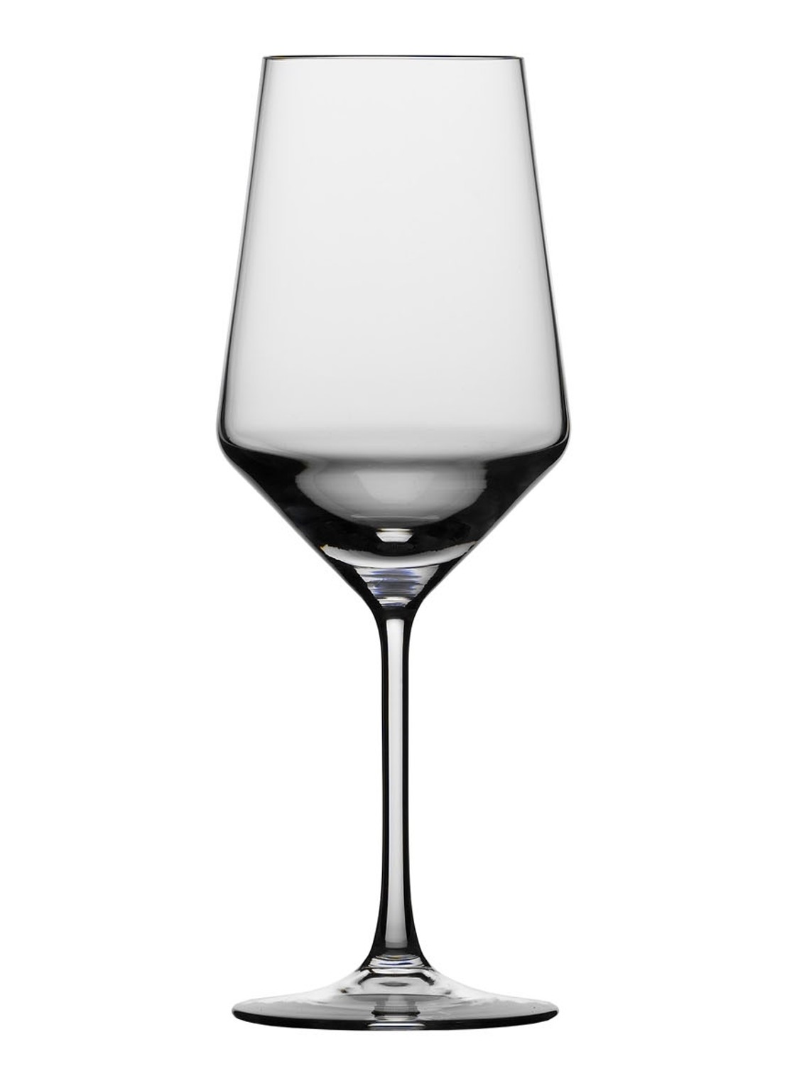 Schott Zwiesel Pure rode wijnglas 55 cl set van 2 - voorkant transparant