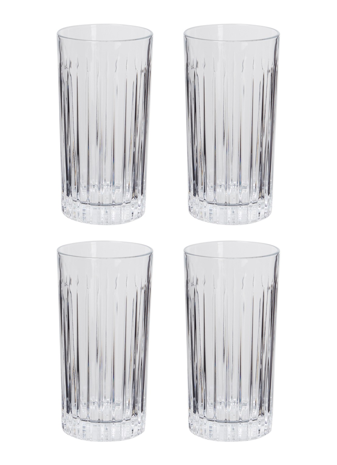 Schott Zwiesel Stage longdrinkglas 44 cl set van 4 - voorkant transparant