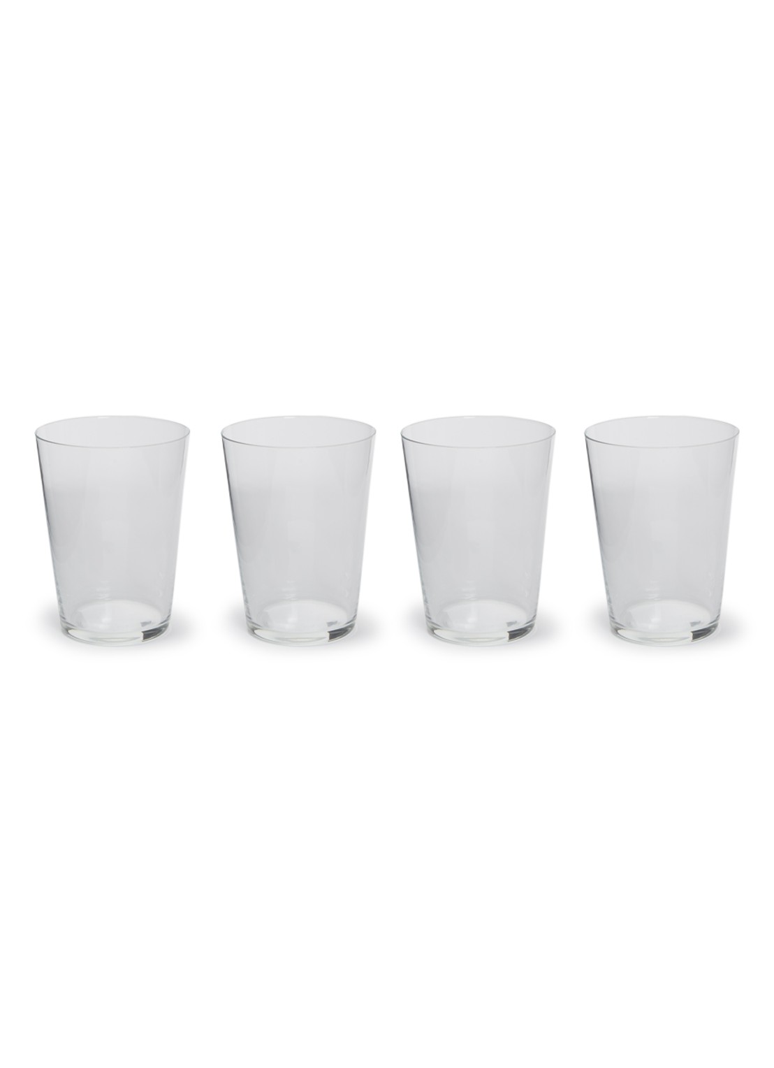 Schott Zwiesel Together waterglas 55 cl set van 4 - voorkant transparant