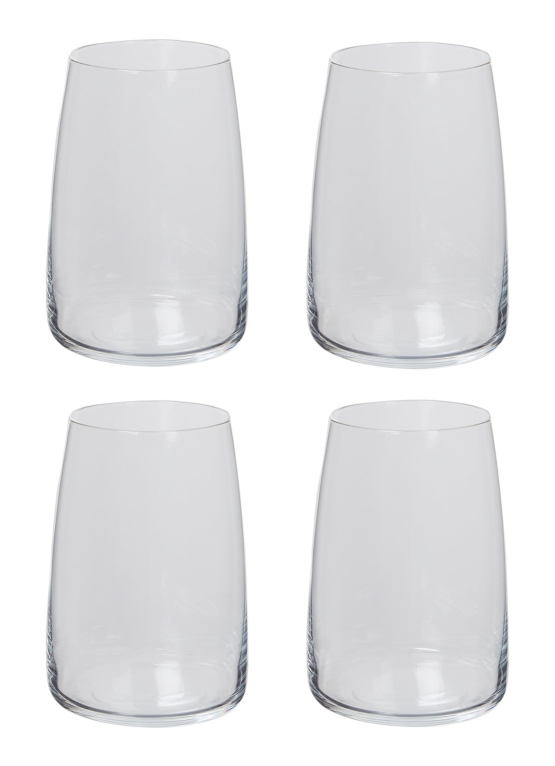 Schott Zwiesel Vivid Senses Allround drinkglas 50 cl set van 4 - voorkant transparant