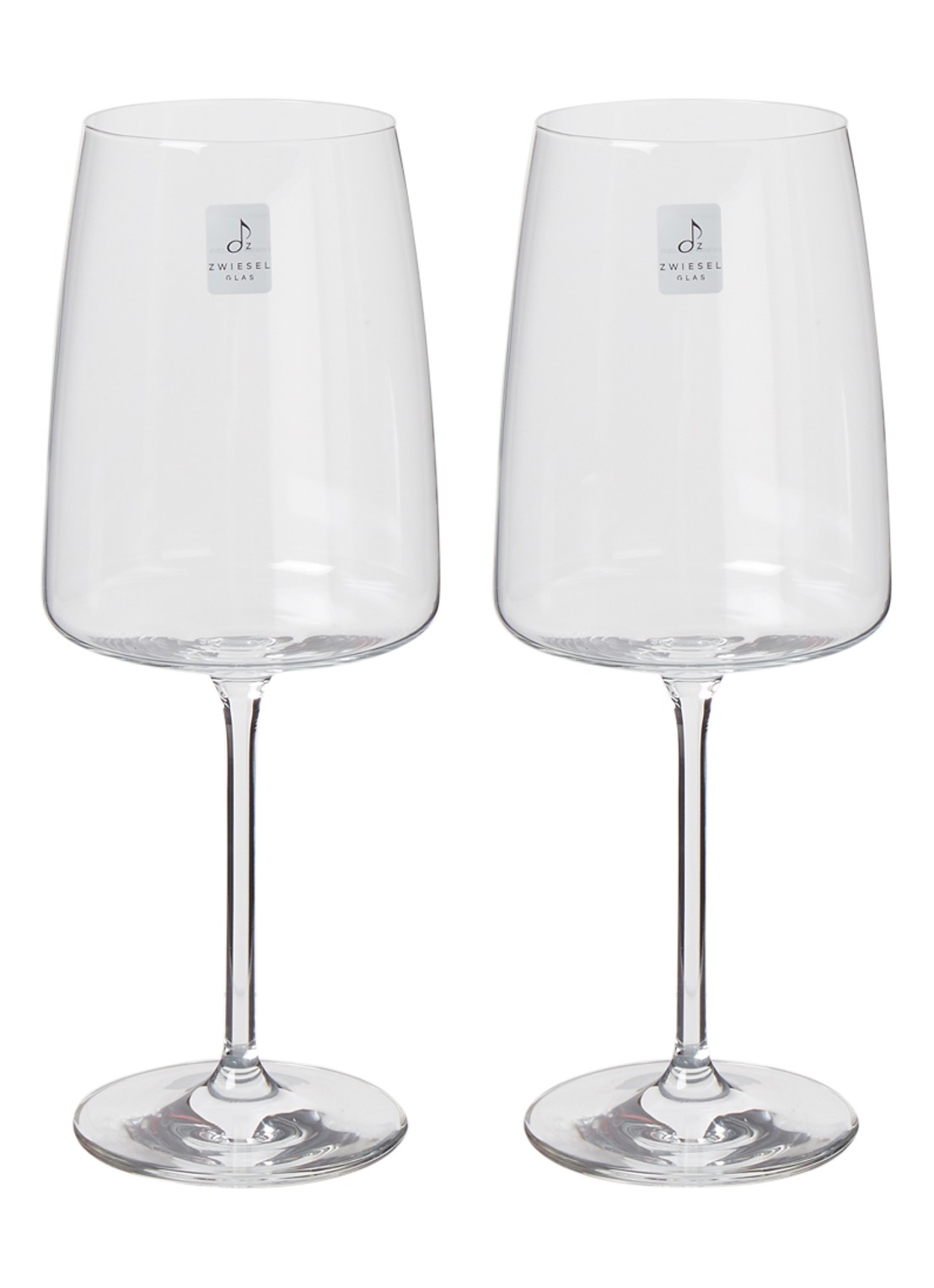 Schott Zwiesel Vivid Senses Flavoursome & Spicy wijnglas 66 cl set van 2 - voorkant transparant
