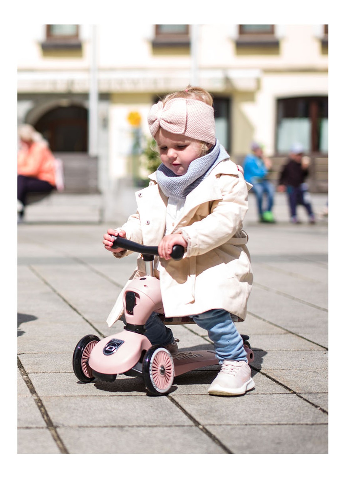 Scoot&Ride Highwaykick 1 loopfiets en step - detail 7 wit