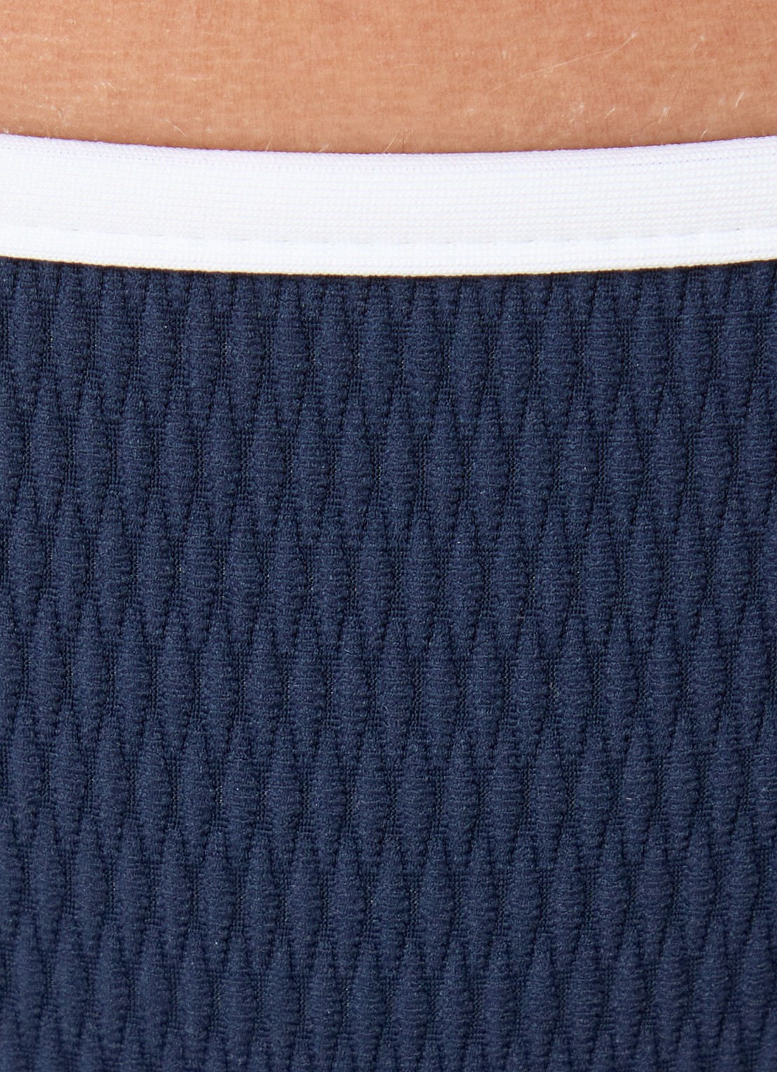 Seafolly Bikinislip met structuur - detail 5 donkerblauw