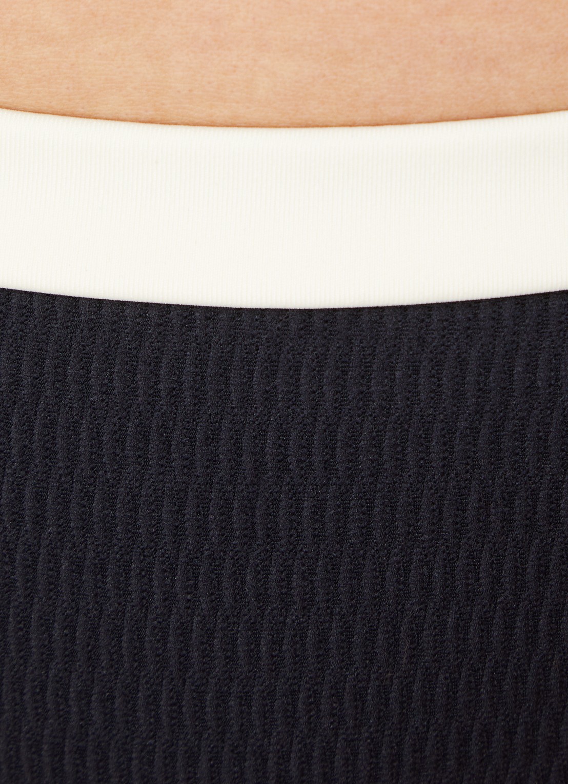 Seafolly Bikinislip met structuur - detail 5 zwart