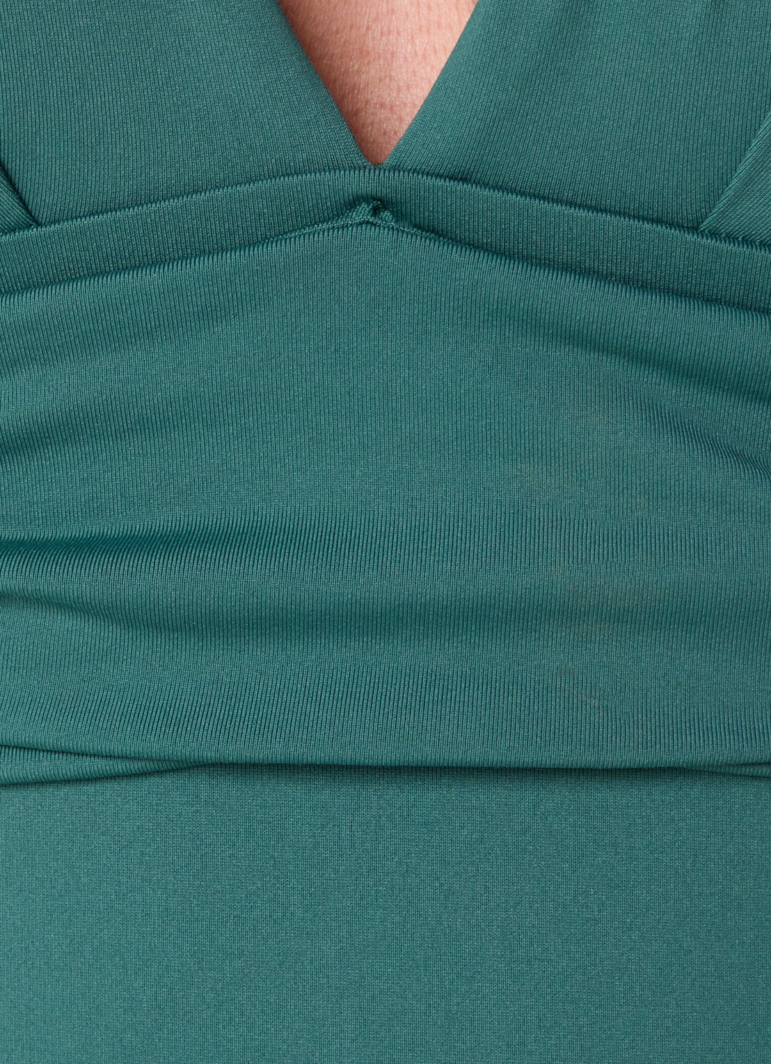 Seafolly Collective badpak met uitneembare vulling - detail 3 donkergroen