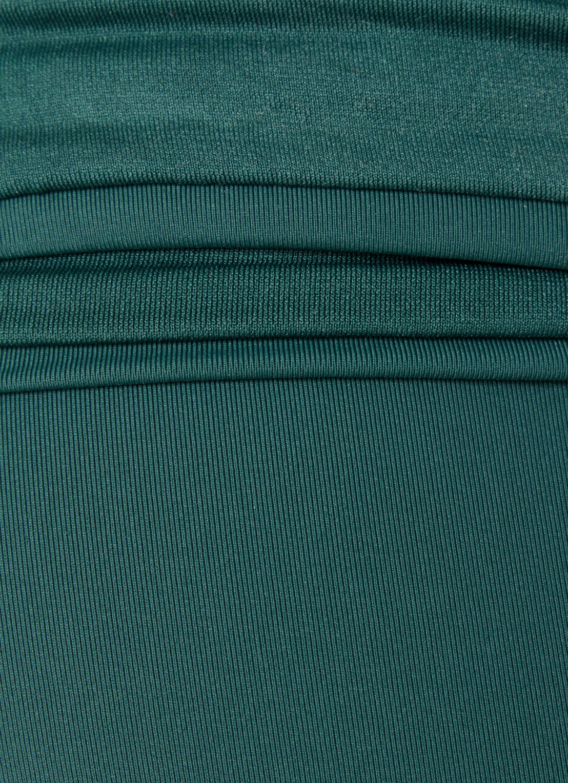 Seafolly Collective high waisted bikinislip - detail 2 donkergroen