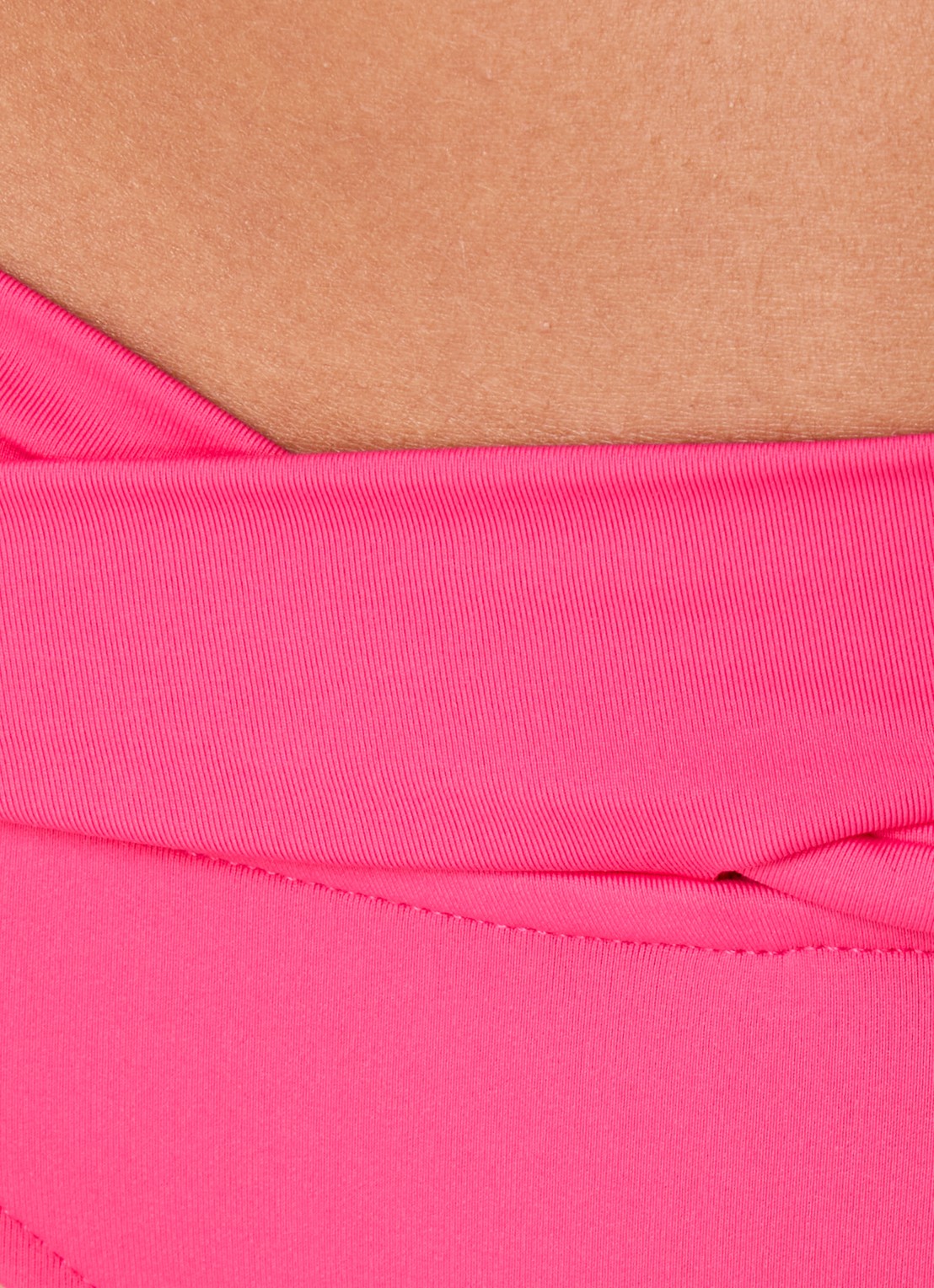 Seafolly Collective hipster bikinislip met plooidetail - detail 5 donkerroze