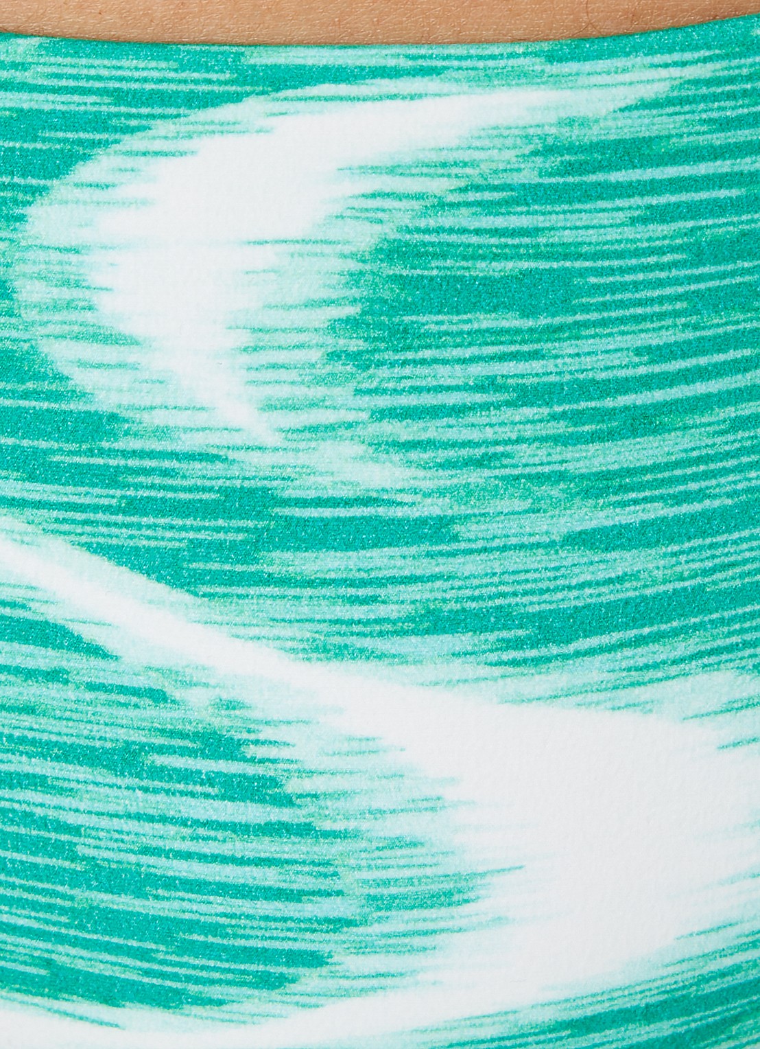 Seafolly Reversible bikinislip met print - detail 2 groen