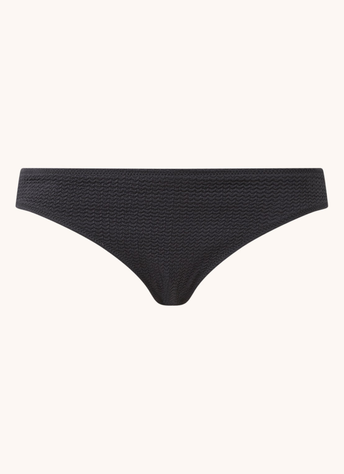 Seafolly Sea Dive hipster bikinislip - voorkant 3 zwart