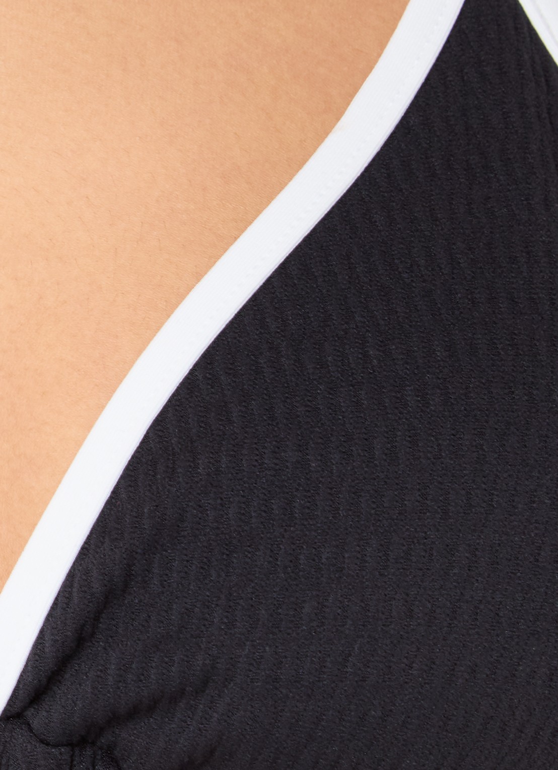 Seafolly Triangel bikinitop met uitneembare vulling - detail 4 zwart