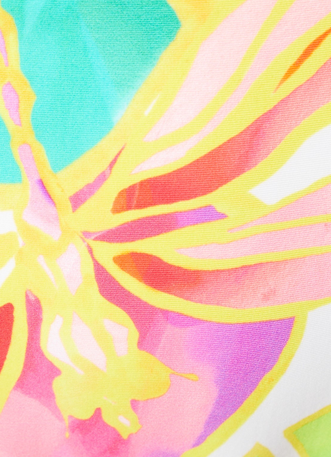 Seafolly Wonderland bikinislip met strikdetail en bloemenprint - detail 5 roze