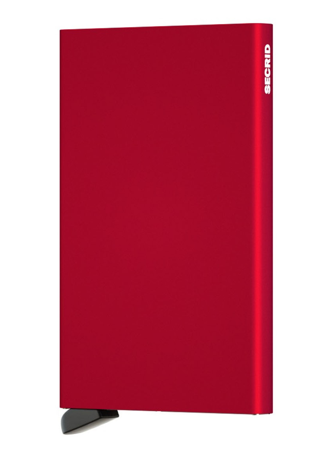 Secrid Cardprotector pasjeshouder van aluminium - voorkant steenrood