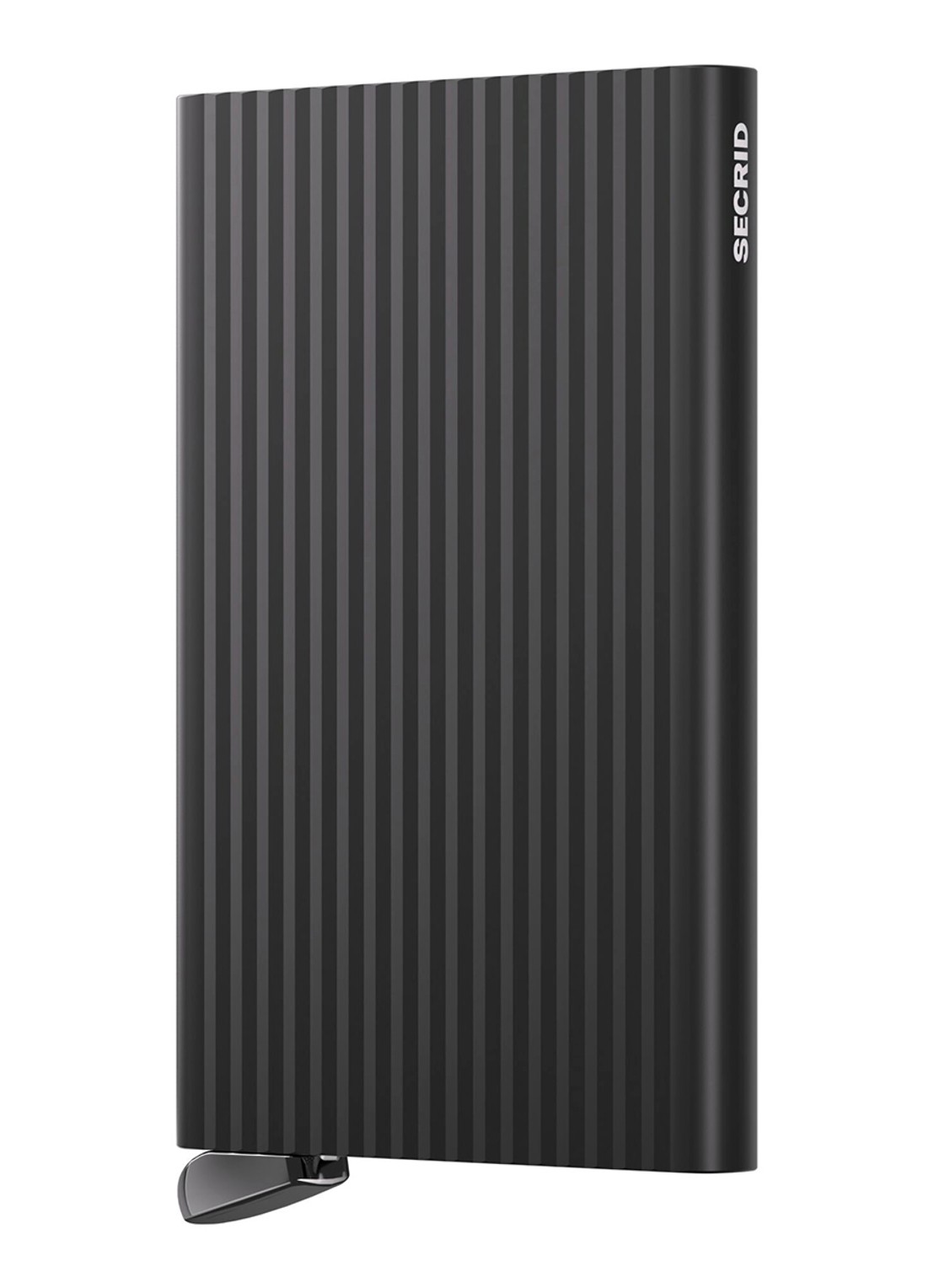 Secrid Cardprotector+ pasjeshouder van aluminium - voorkant zwart