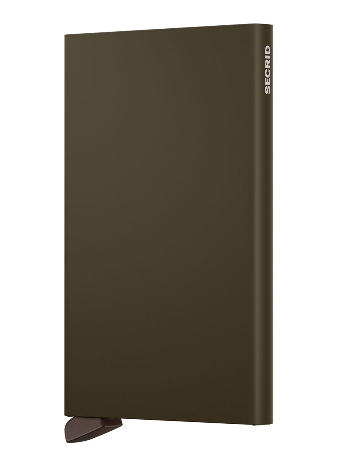 Secrid Cardprotector pasjeshouder van aluminium - voorkant 4 bruin