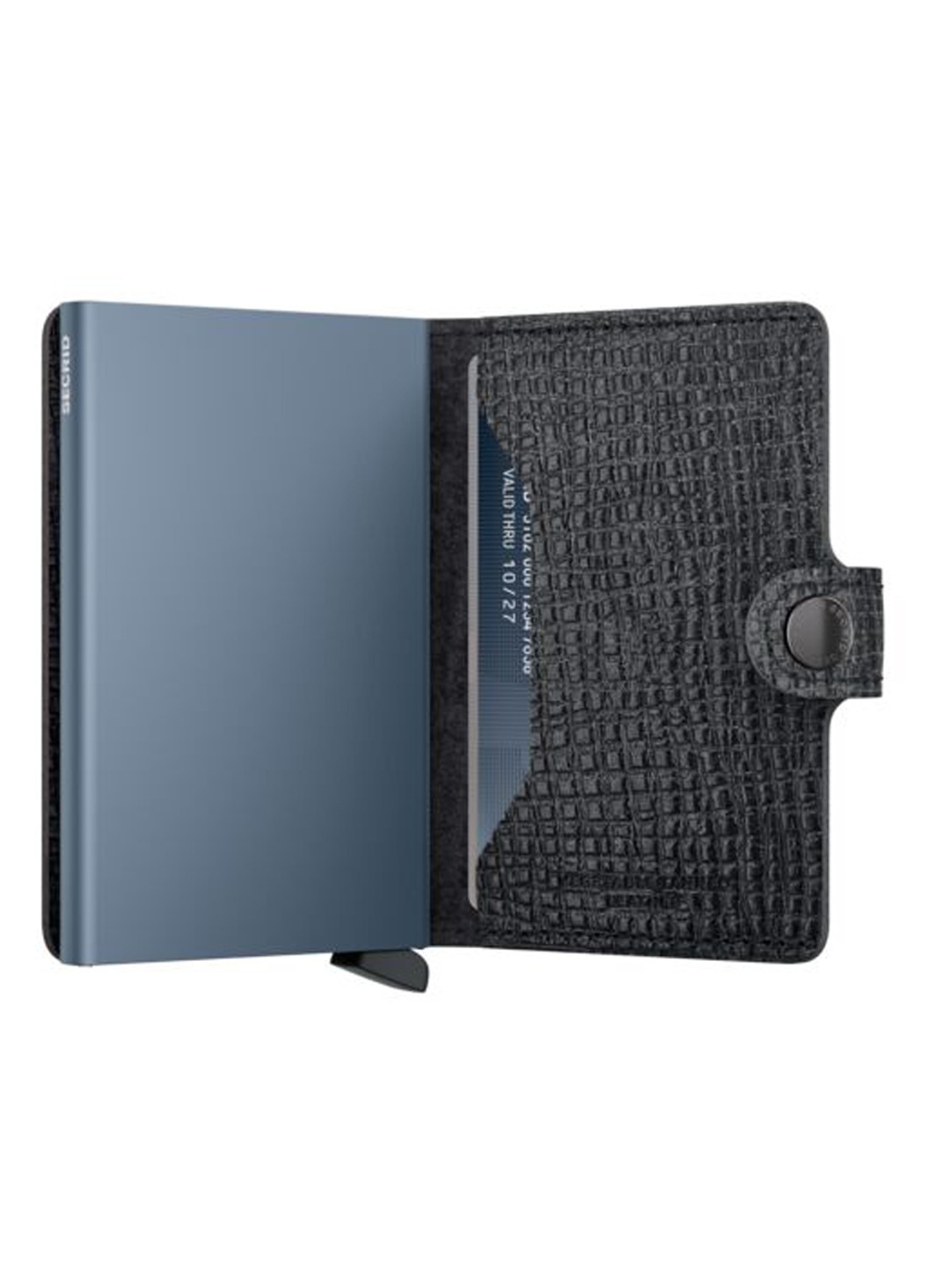 Secrid Miniwallet Palmellato portemonnee van leer - detail 3 zwart