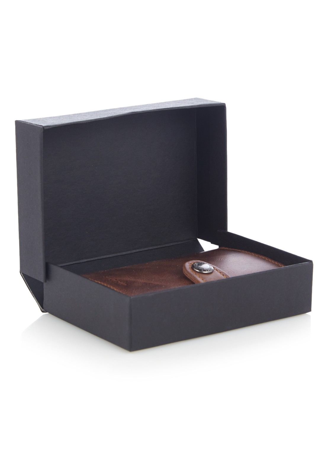 Secrid Miniwallet pasjeshouder van leer - detail 3 roodbruin