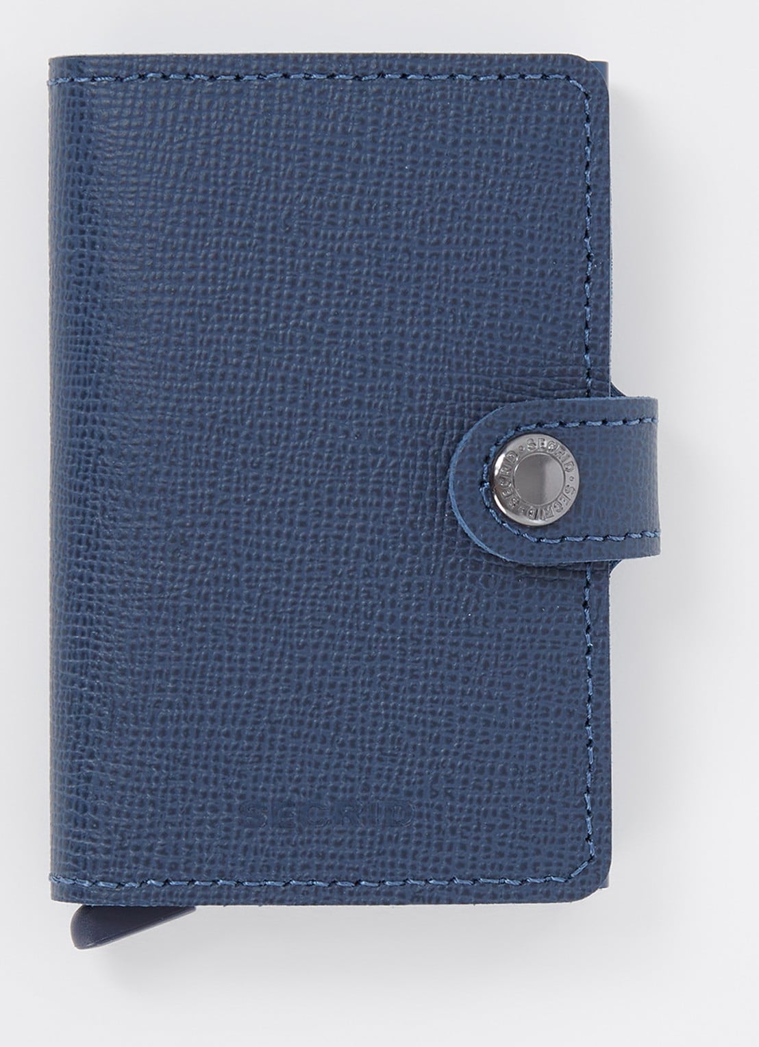 Secrid Miniwallet pasjeshouder van leer - voorkant indigo