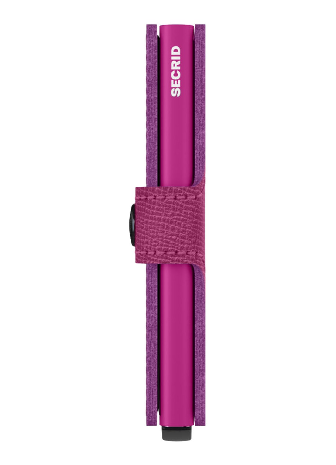 Secrid Miniwallet pasjeshouder van leer - detail 2 fuchsia