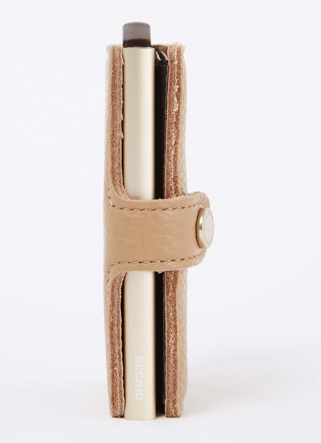 Secrid Miniwallet pasjeshouder van leer - detail 3 camel