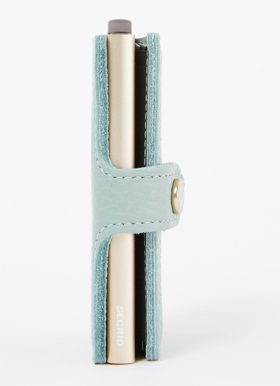 Secrid Miniwallet pasjeshouder van leer - detail mint