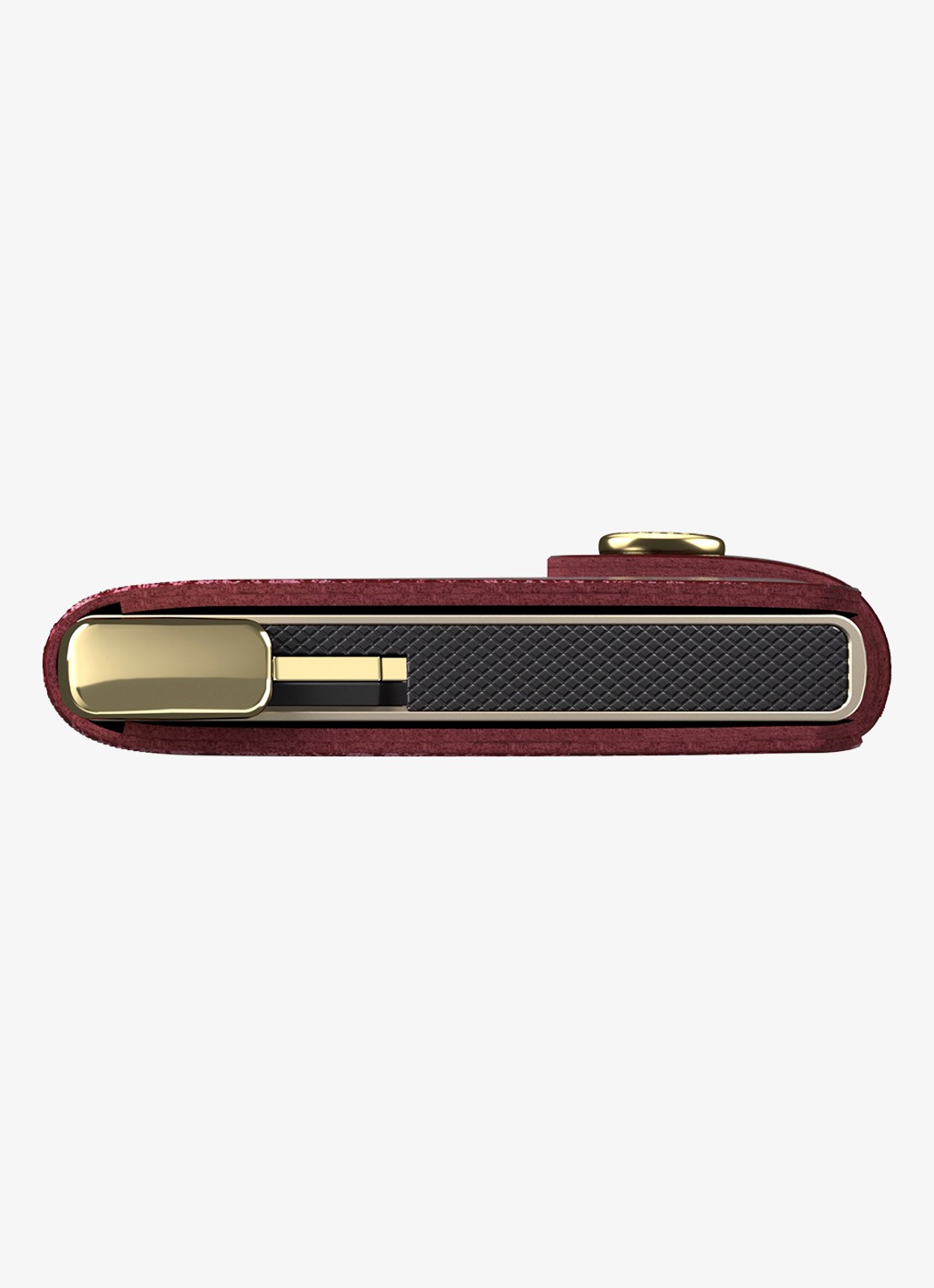 Secrid Miniwallet+ pasjeshouder van leer - detail 3 rood