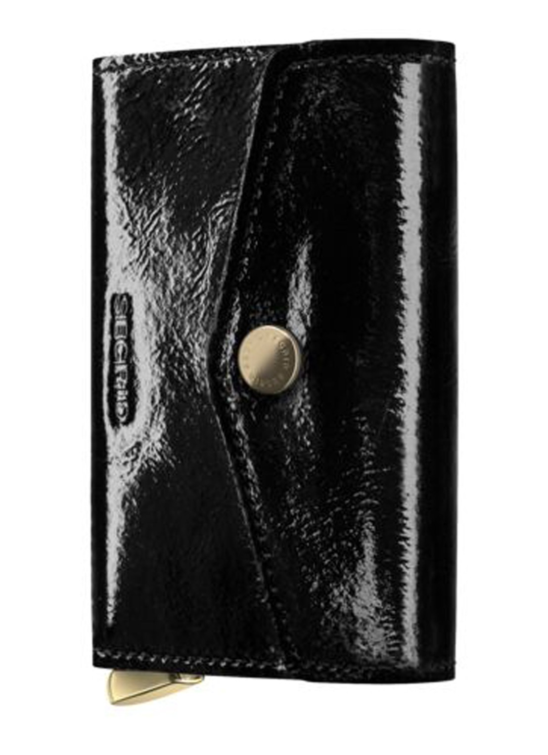 Secrid Premium Envelope Wallet+ Naplak portemonnee van leer - voorkant 3 zwart