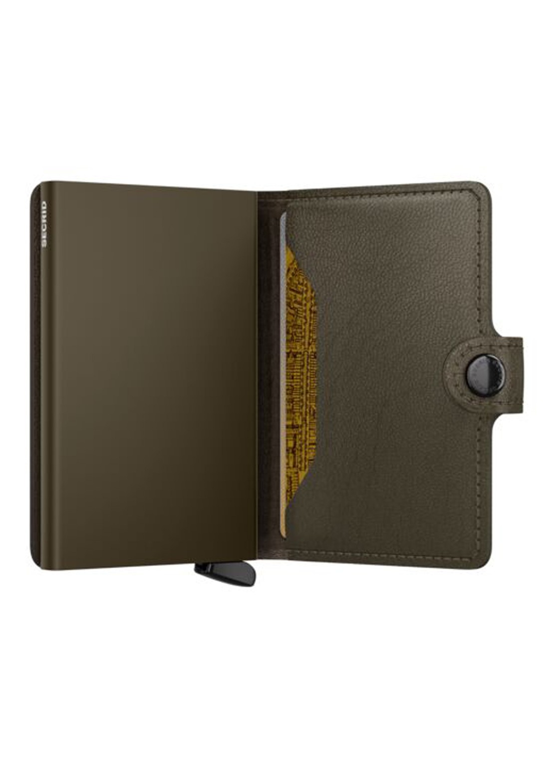 Secrid Premium Miniwallet+ Emboss Lines portemonnee van leer - detail 2 bruin