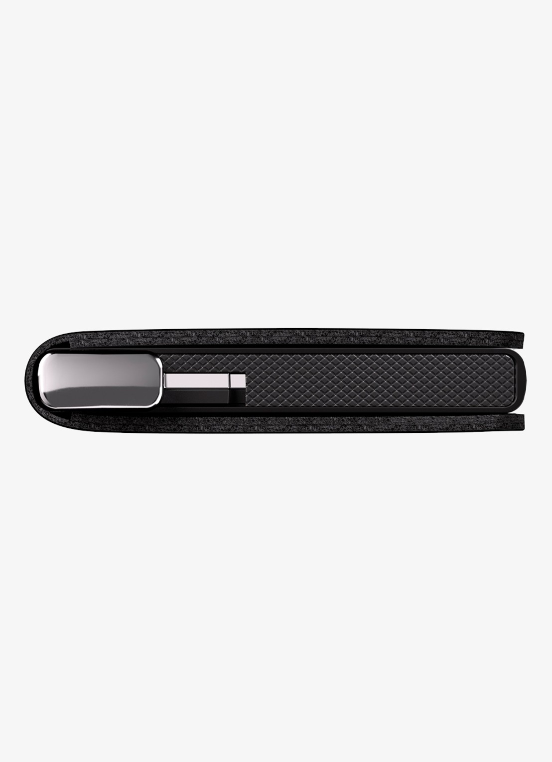Secrid Slimwallet+ pasjeshouder van leer - detail 6 zwart