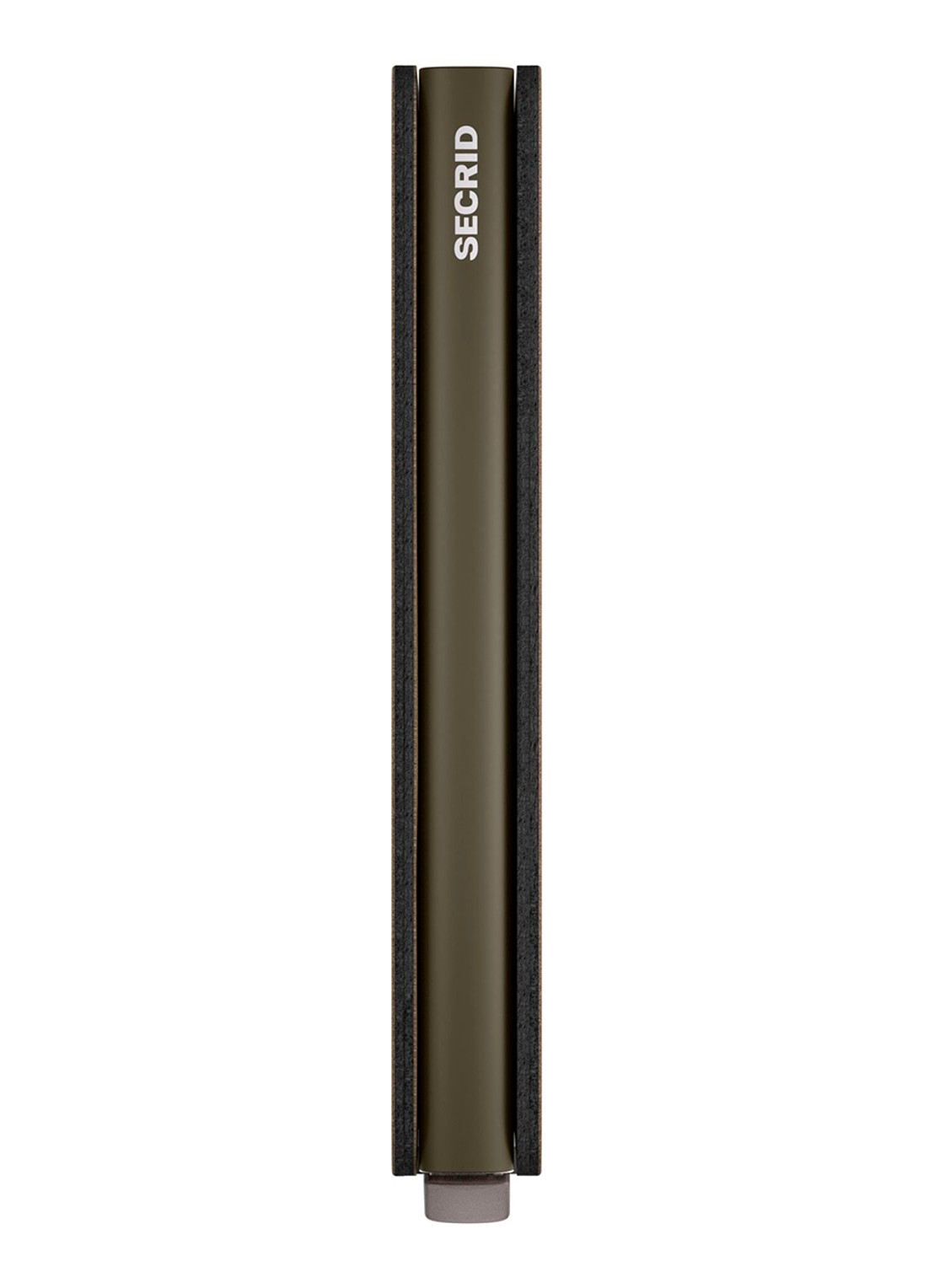 Secrid Slimwallet pasjeshouder van leer - detail 2 brons