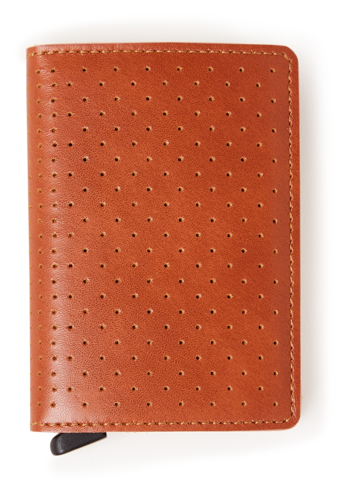 Secrid Slimwallet Wallet pasjeshouder van leer - voorkant 3 roestbruin