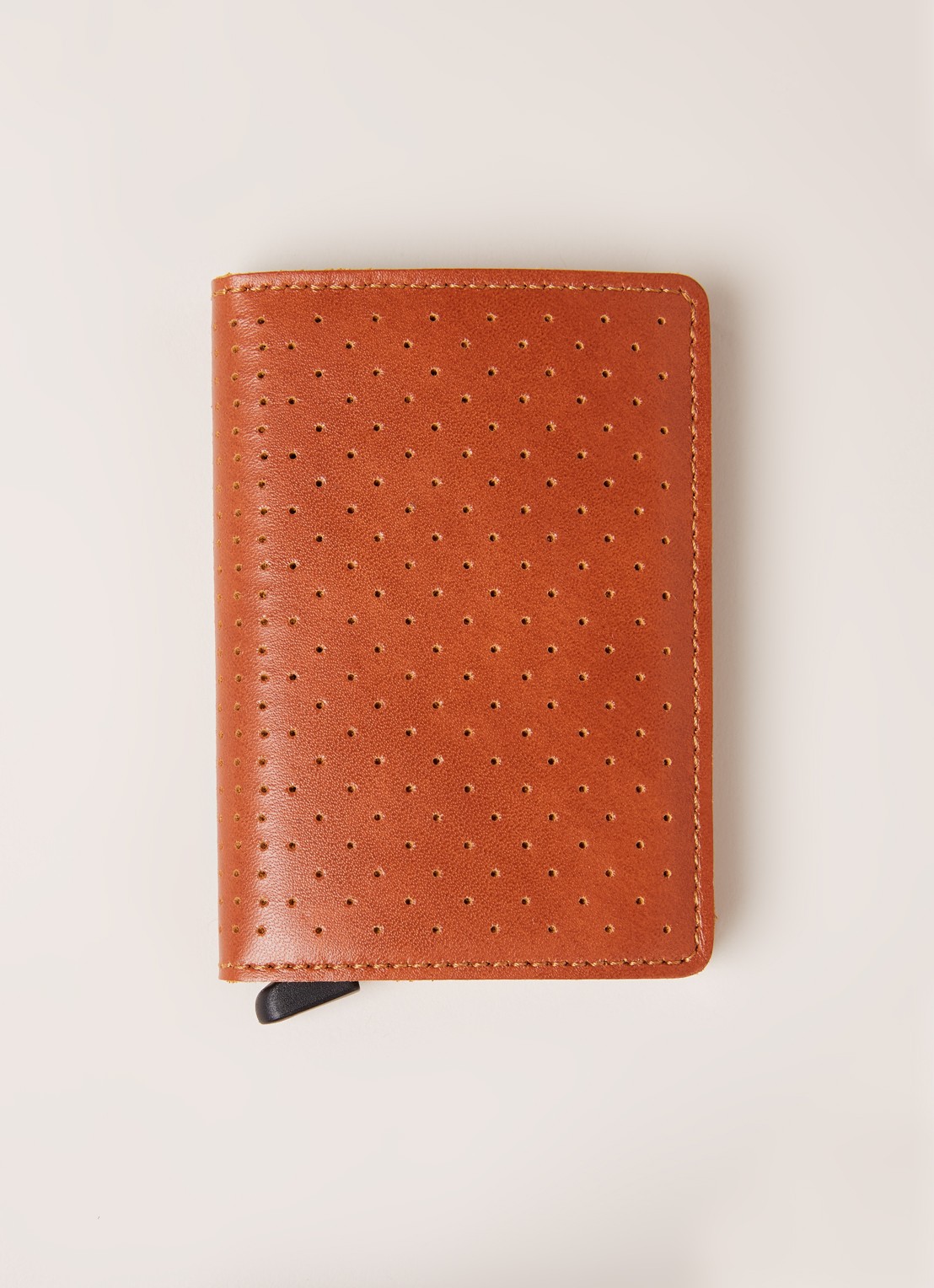 Secrid Slimwallet Wallet pasjeshouder van leer - voorkant 4 roestbruin