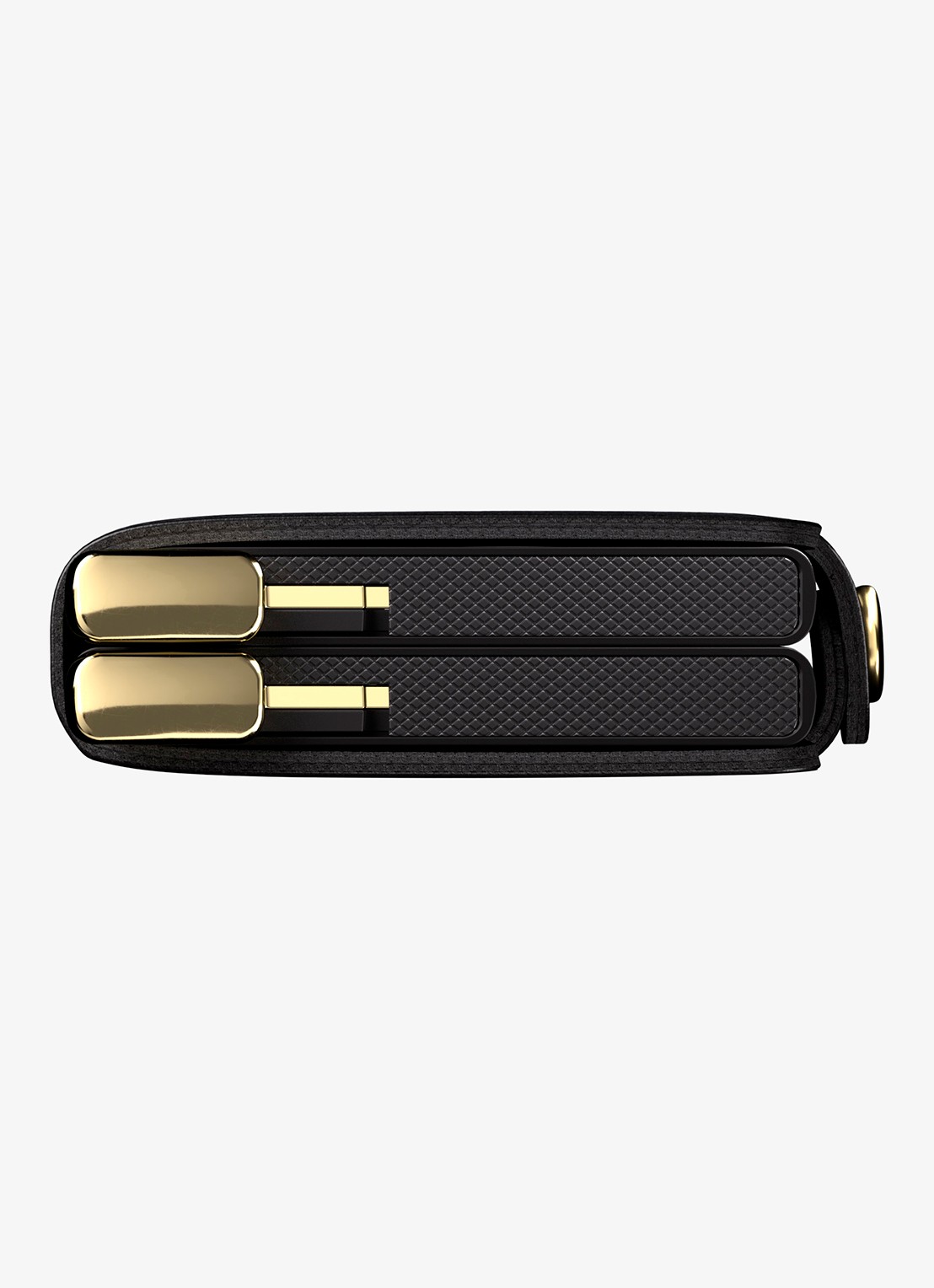Secrid Twinwallet+ pasjeshouder van leer - detail 5 zwart