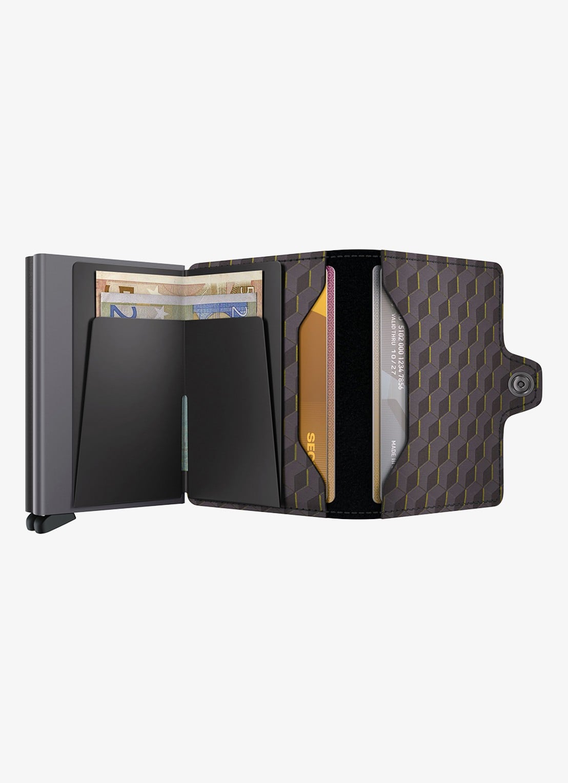 Secrid Twinwallet pasjeshouder van leer - detail 4 antraciet