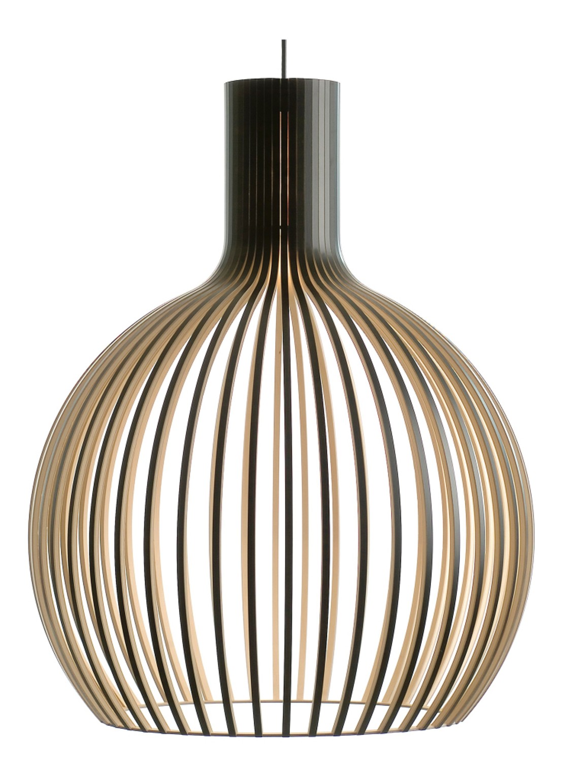 Secto Design Octo 4240 hanglamp Ø 54 cm - voorkant zwart
