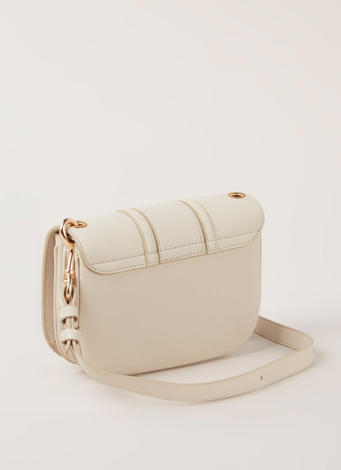 See By Chloé Hana Medium crossbodytas van leer - detail 2 creme