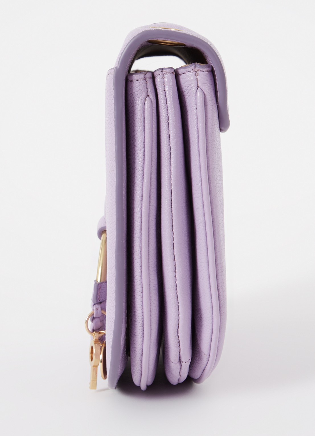 See By Chloé Hana Small crossbodytas van geitenleer  - detail 5 lila