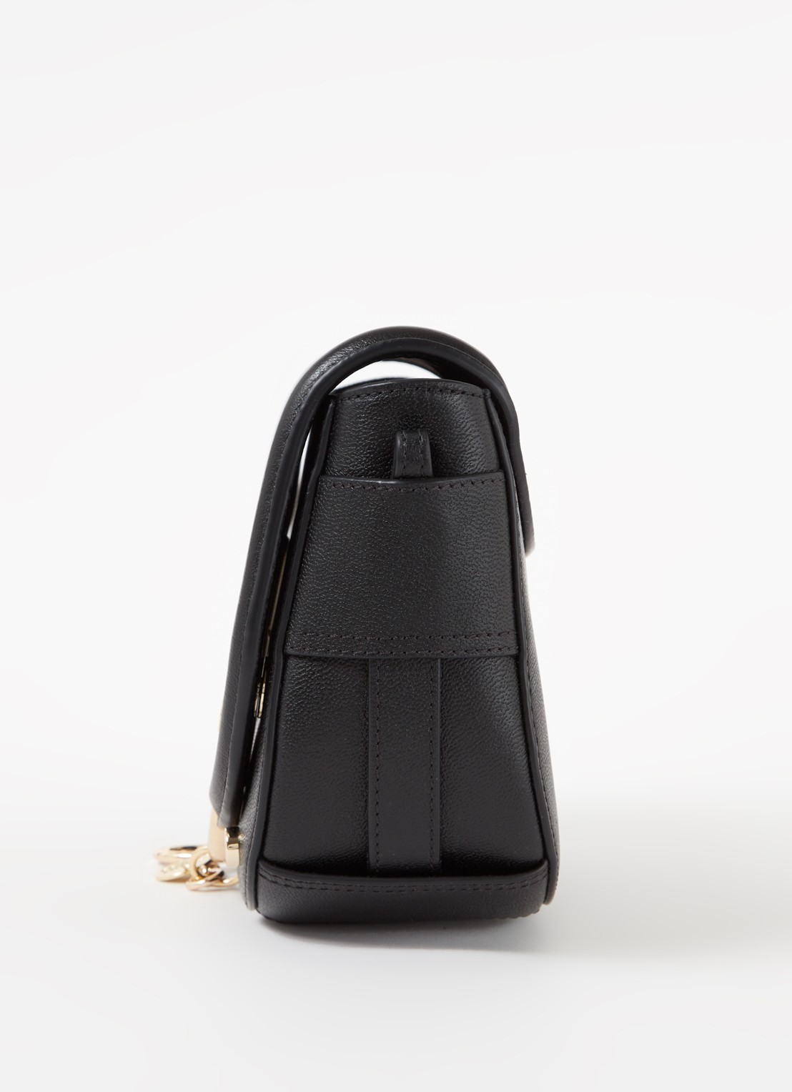 See By Chloé Mara crossbodytas van leer - detail 5 zwart