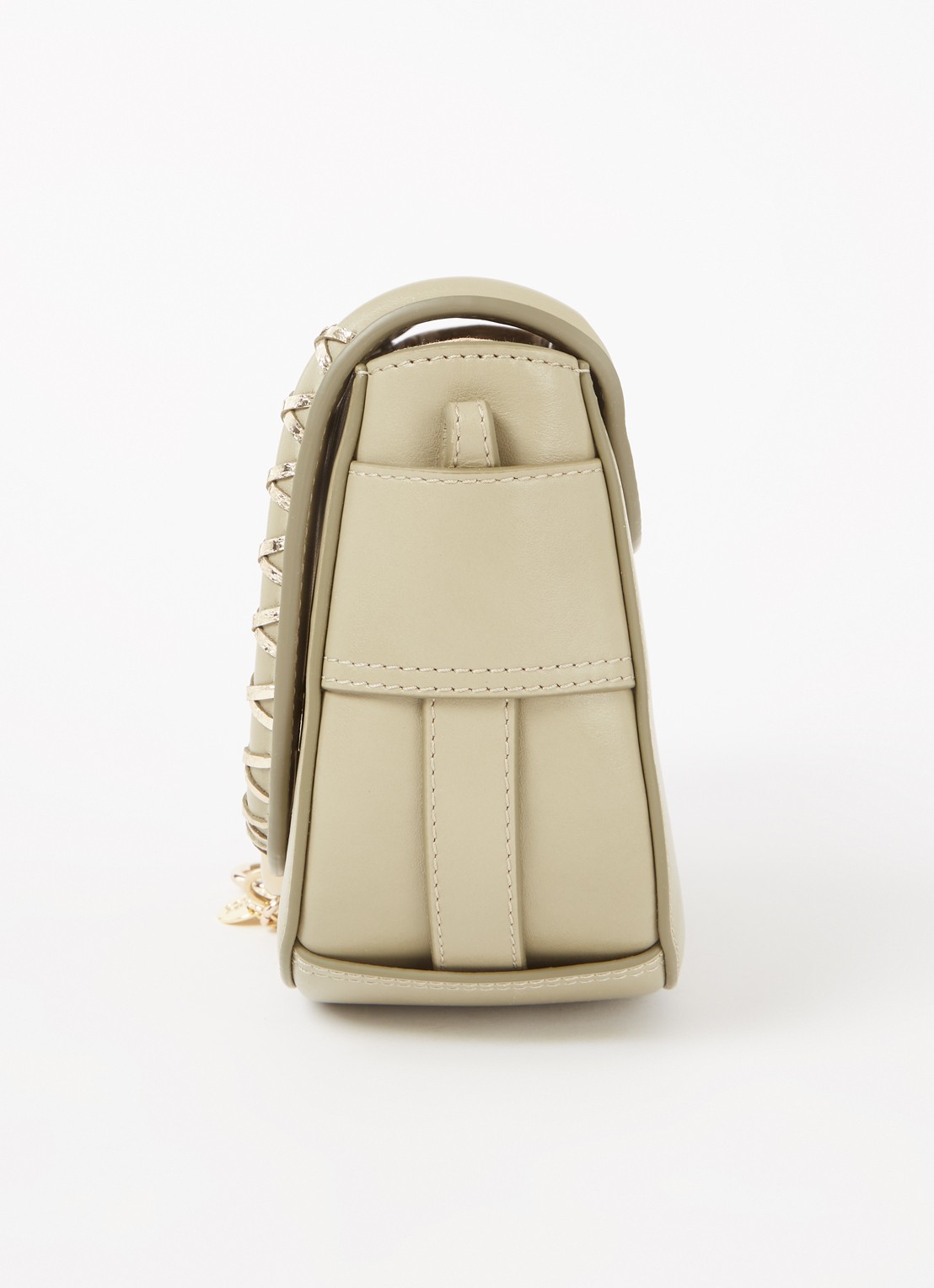 See By Chloé Mara crossbodytas van leer - detail 5 groen