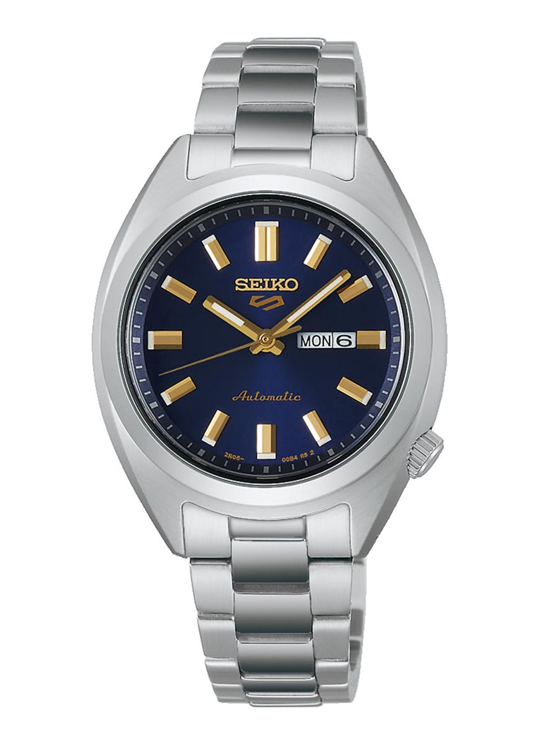 Seiko 5 Sports Automatic horloge SRE021K1 - voorkant 3 zilver