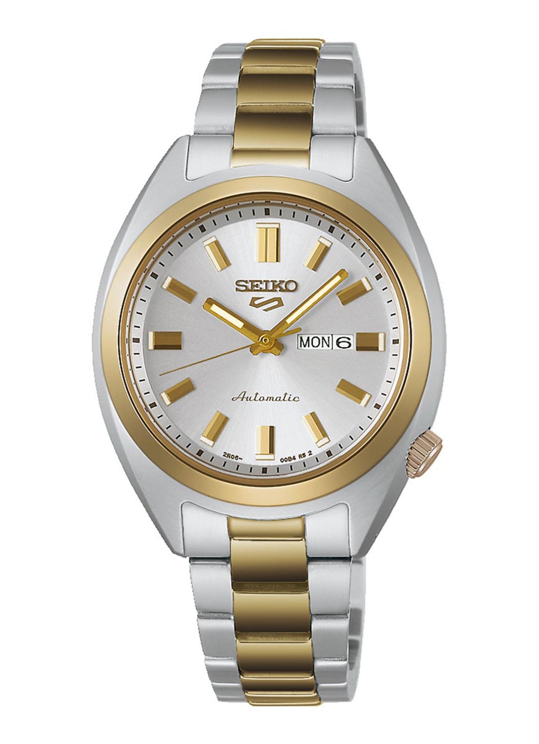 Seiko 5 Sports Automatic horloge SRE024K1 - voorkant 2 zilver