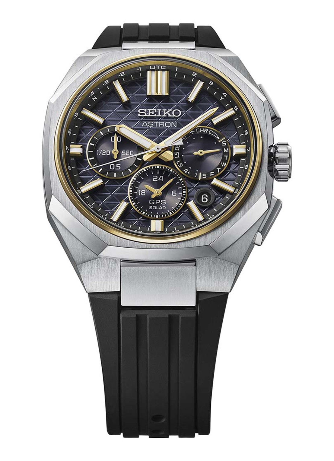 Seiko Astron GPS Solar horloge HAB003J1 - detail 3 zilver