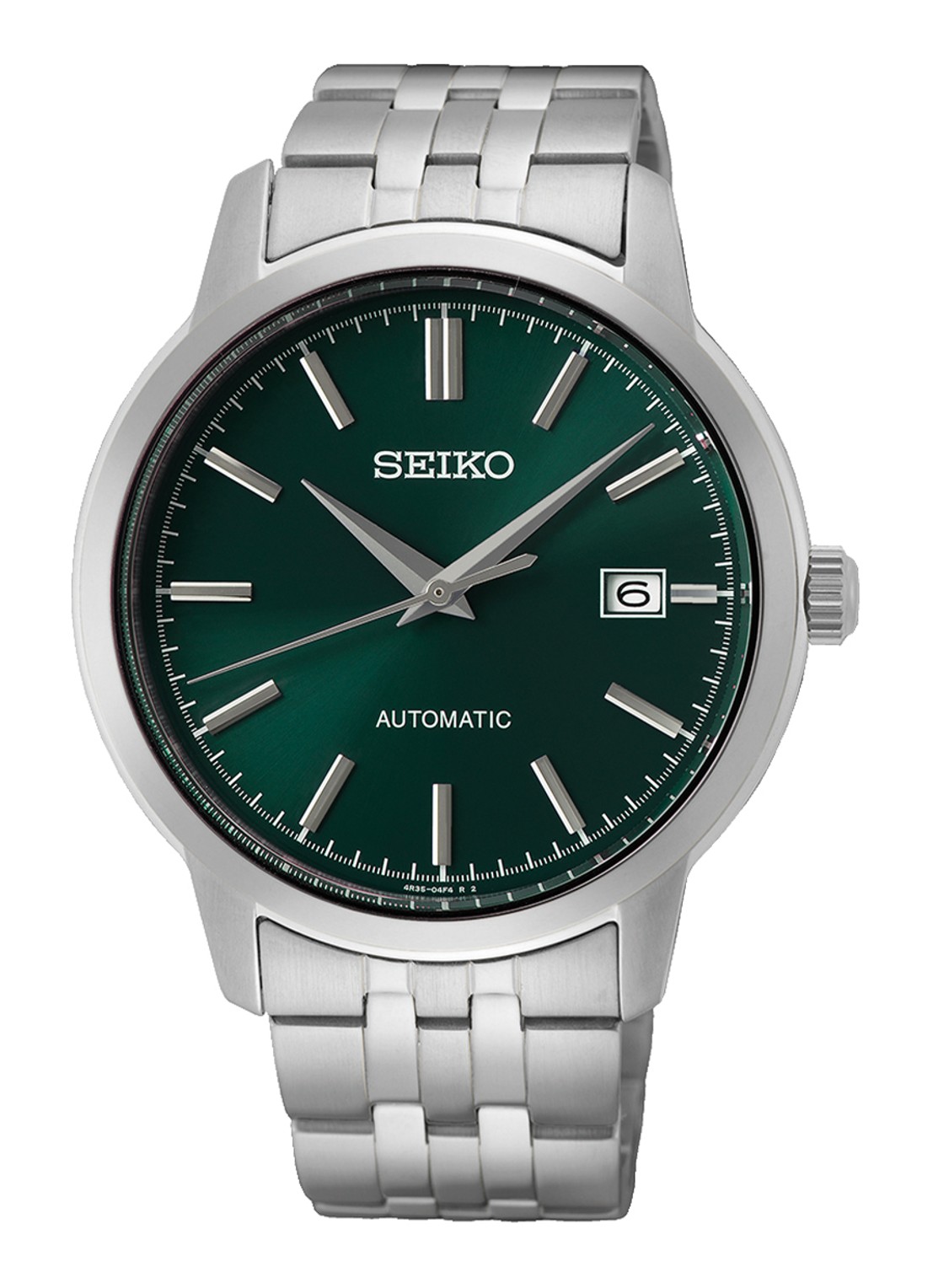 Seiko Automatic horloge SRPH89K1 - voorkant zilver