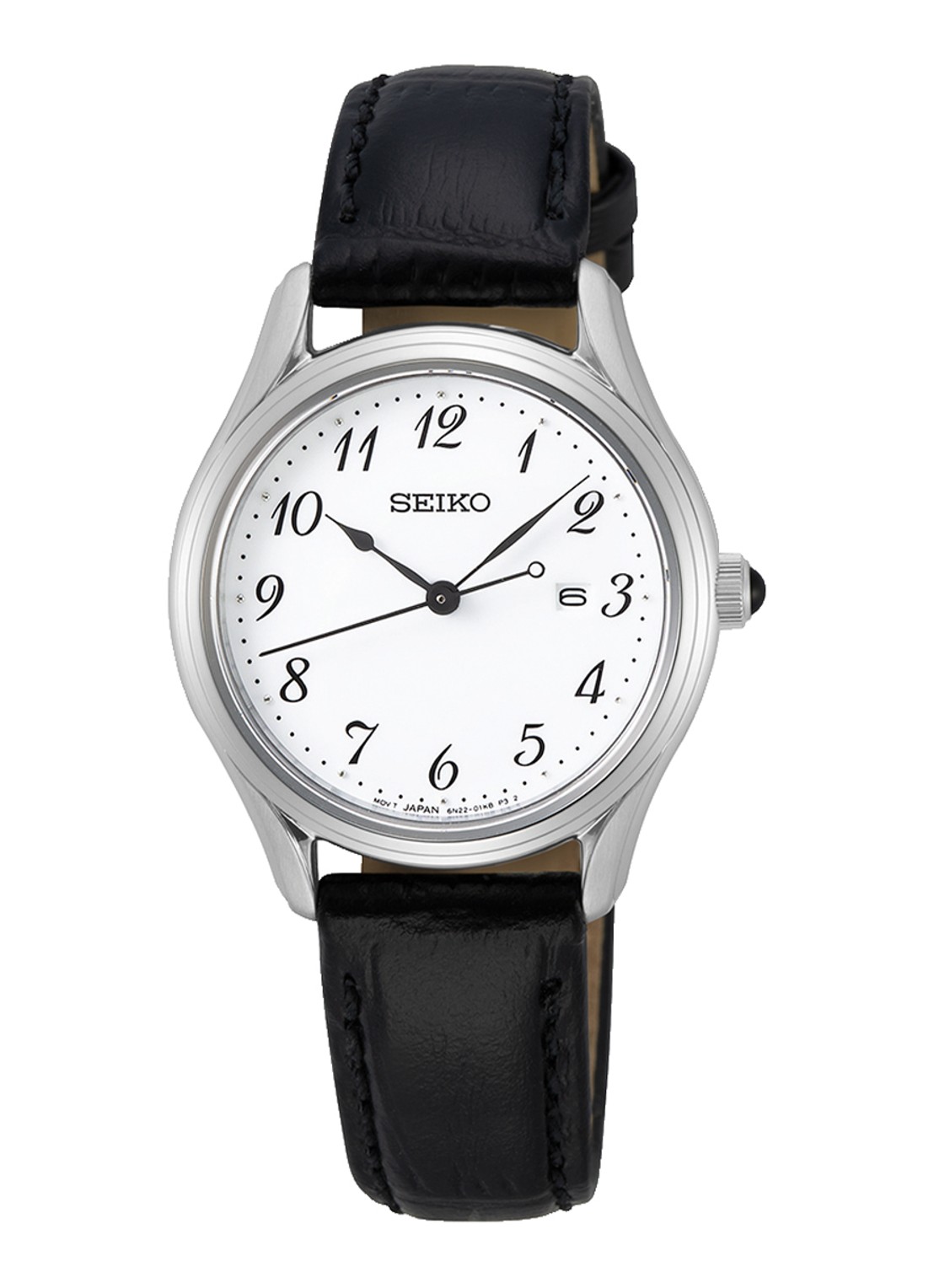 Seiko Horloge SUR639P1 - voorkant zilver