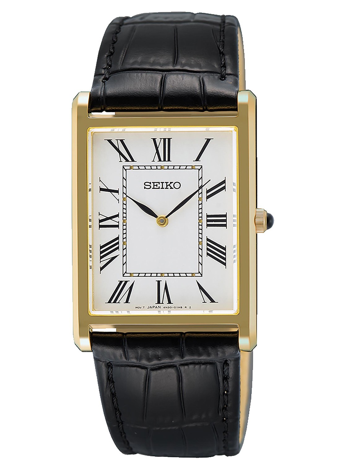 Seiko Horloge SWR104P1 - voorkant goud